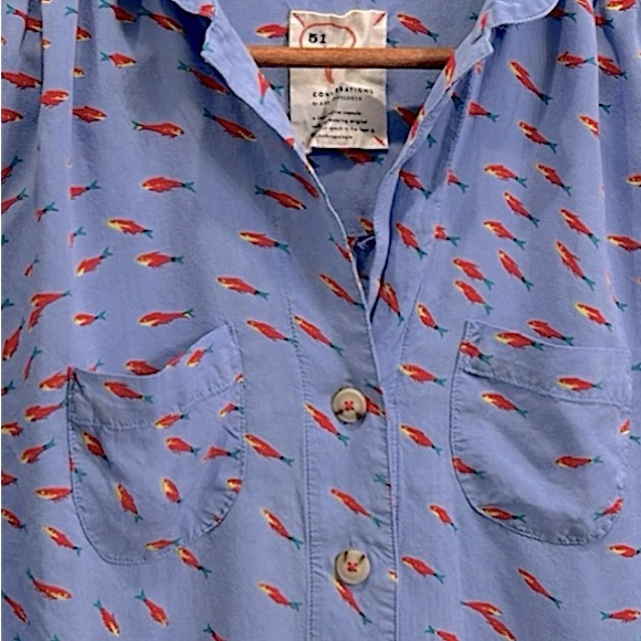 Anthropologie Colloquial Short-Sleeved Buttondown - Picture 13 of 13